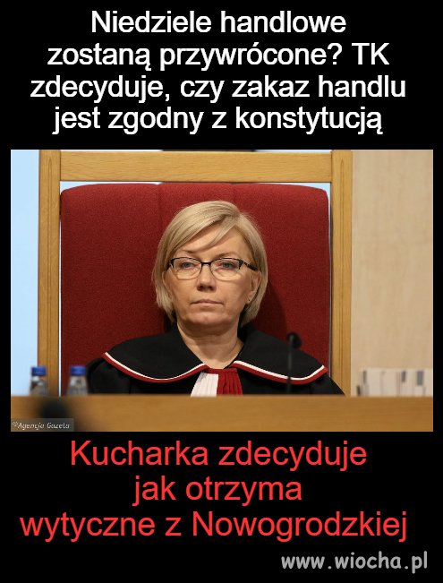 Dostała wytyczne ? 