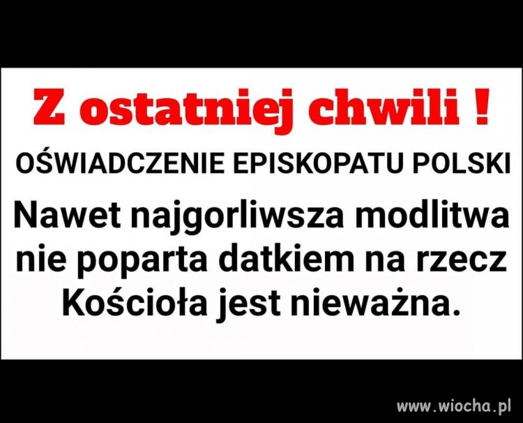 Oświadczenie 