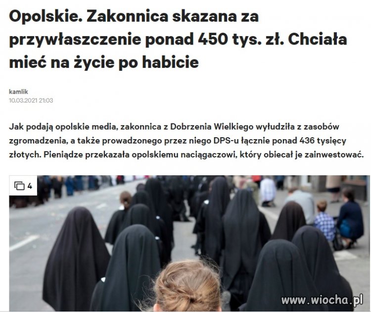 Zaskórniaki? A podobno kościół taki biedny?!
