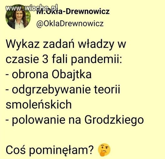 Dla pisu są rzeczy ważne i ważniejsze