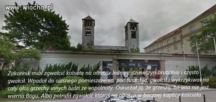 Paweł M. Zakonnik miał zgwałcić kobietę na ołtarzu