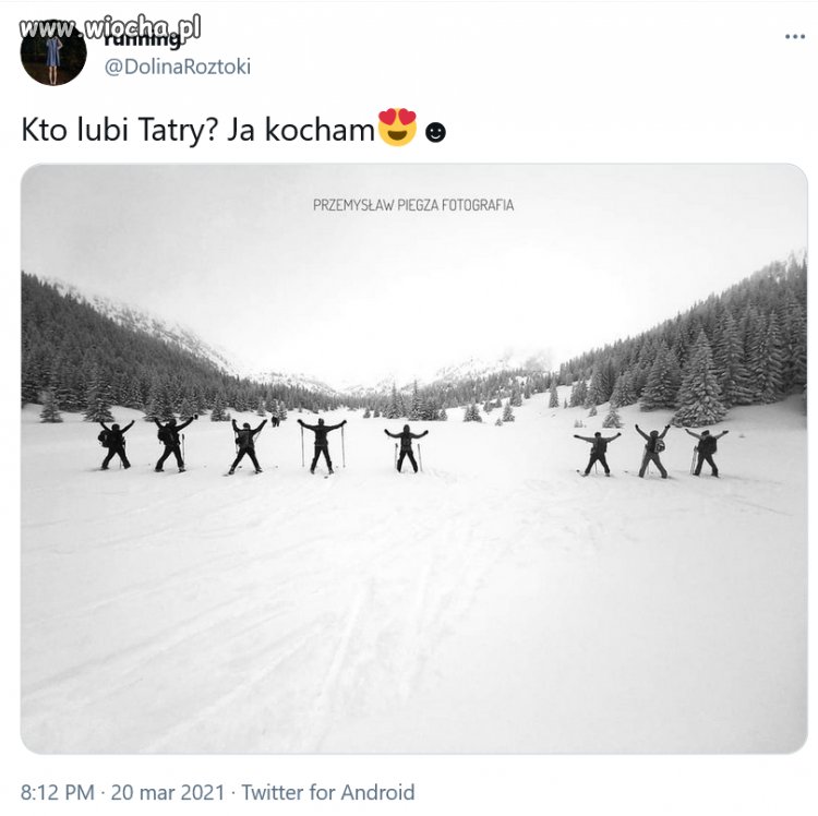 Pozdrowienia z Tatr