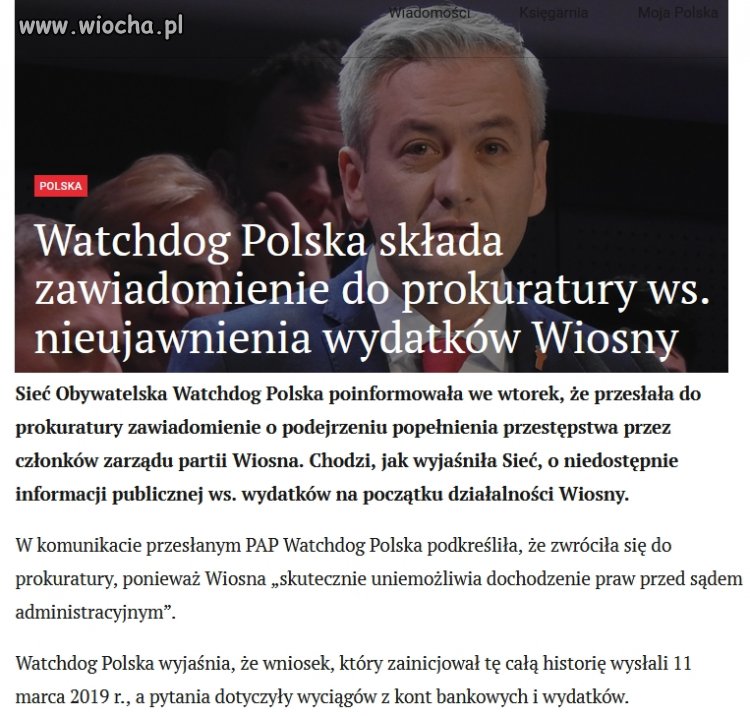 No kto by się spodziewał