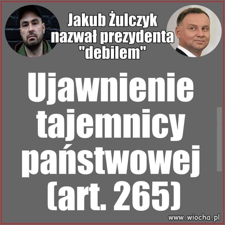 To poważna sprawa ...
