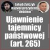 To poważna sprawa ...