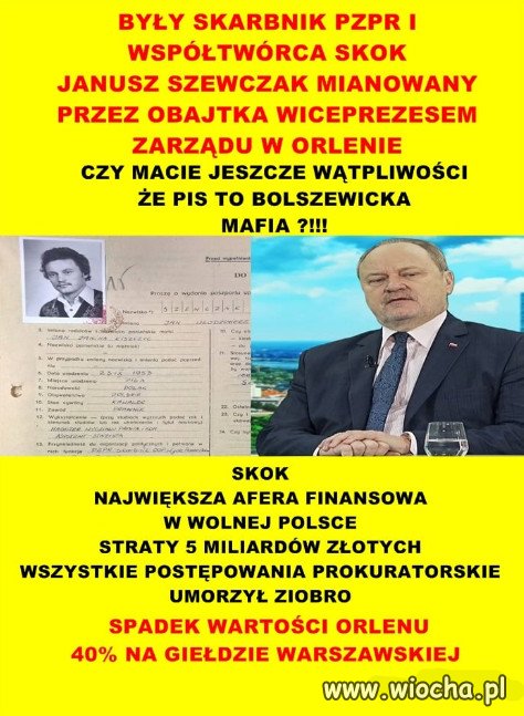 Stara gwardia PZPR wraca do gry... dzieki PiS!