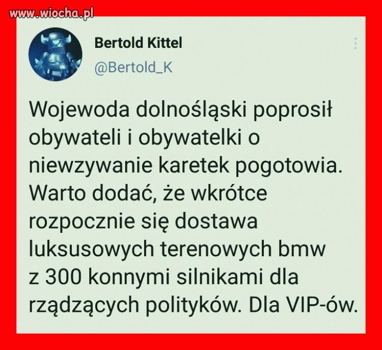 Po co komu karetki
