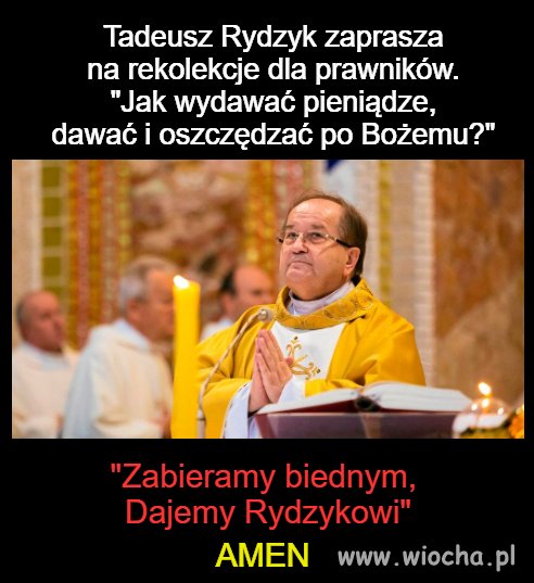 Czas na rekolekcje u Rydzyka 