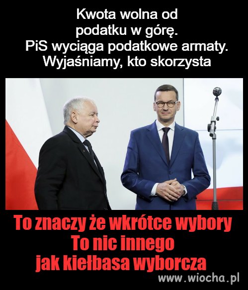 Niechybnie idą wybory 