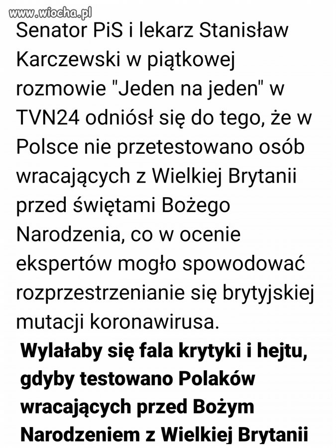 Najważniejszy jest wizrunek rządu Pis