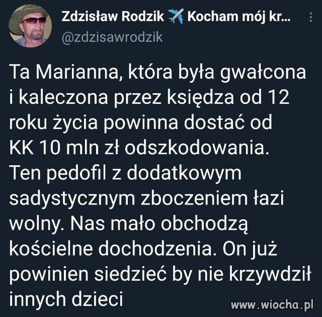 Czas na odszkodowania dla ofiar księży-pedofilów.