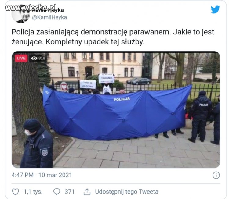Sezon 2021 na parawaning otworzyła pispolicja