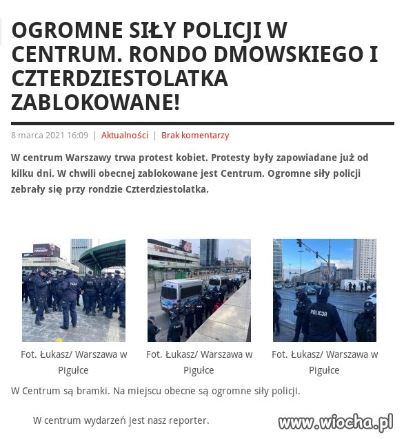 No i zamiast kwiatków będzie pałowanie