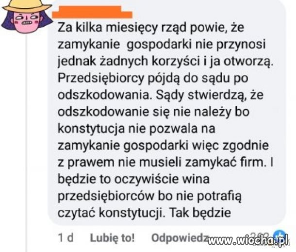 I taki będzie koniec końców