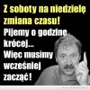 Z soboty na niedzielę zmiana czasu
