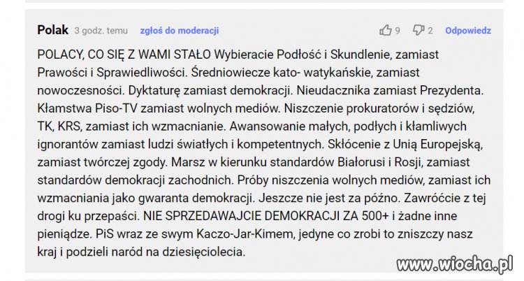 Polacy, co się z Wami stało?
