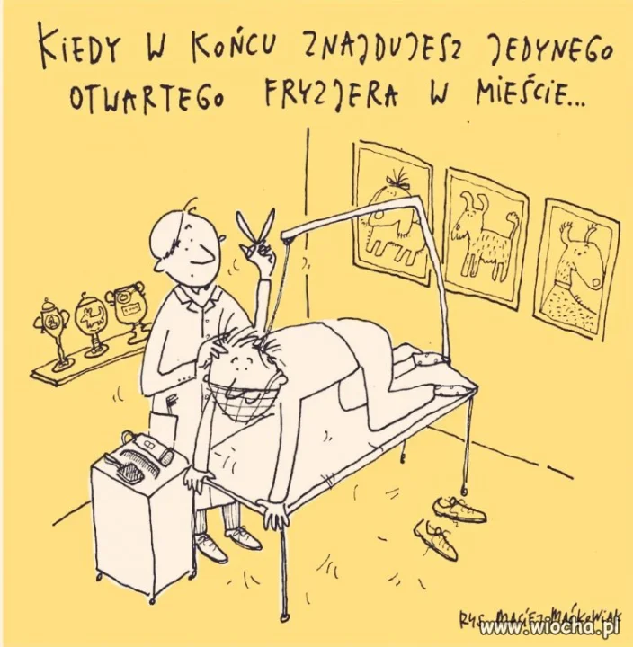 A pies mu mordę lizał...