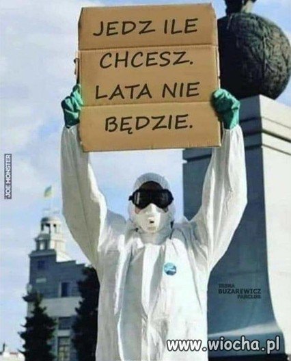 Będzie za to COVID 20 lub 21...