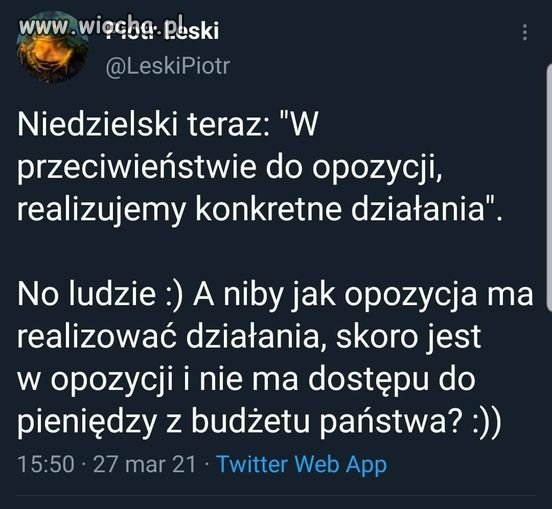 Typowy przekaz do tępego elektoratu pis