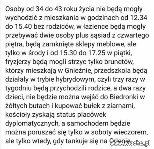 Znane są już nowe wytyczne co do obostrzeń