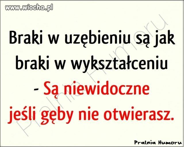 Poważne braki 