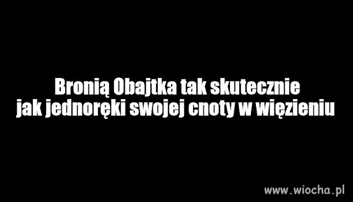 Ach, te basałyki z PIS-u