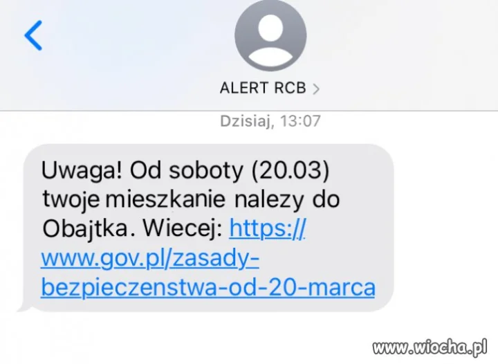 Wy też taki sms dostaliście?