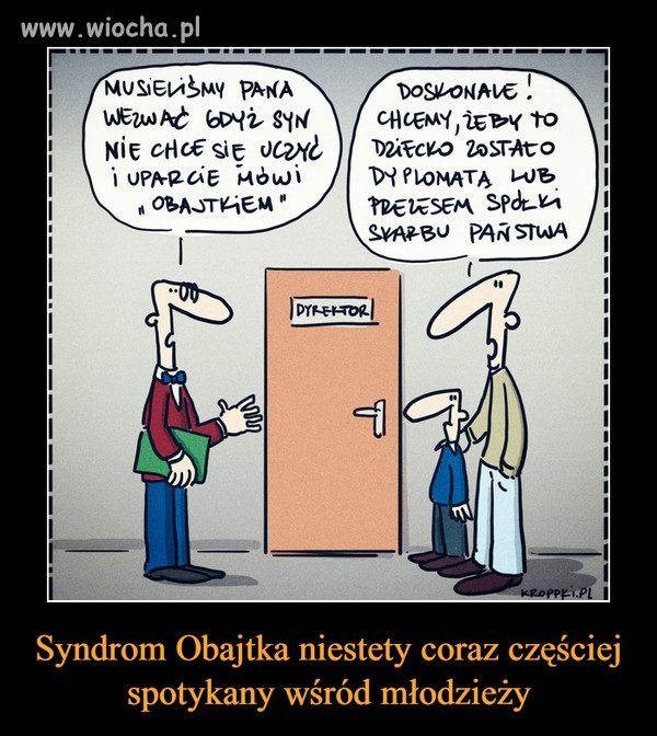 Takie czasy, takie wzorce ...
