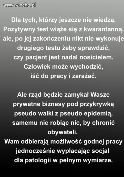 Jest pozytywny
