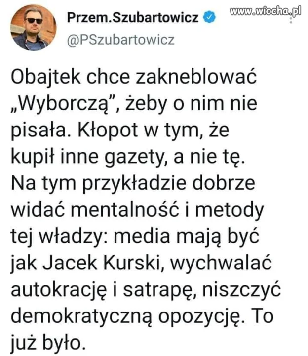 Nie ta gazeta 
