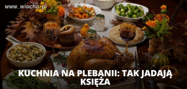 Na plebaniach właśnie jedzą śniadanie,