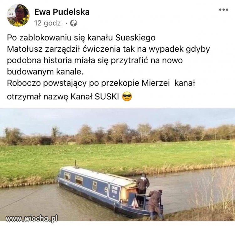 Niezły kanał. 