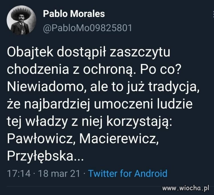Że już o samym prezesie nie wspomnę ...