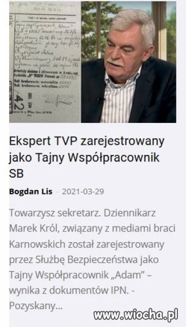 Za rządów PiS, wypełza coraz więcej robaków...