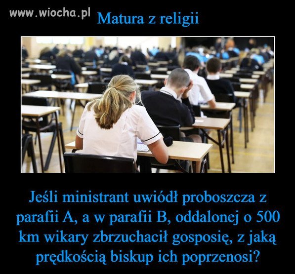 MATURA Z RELIGII...