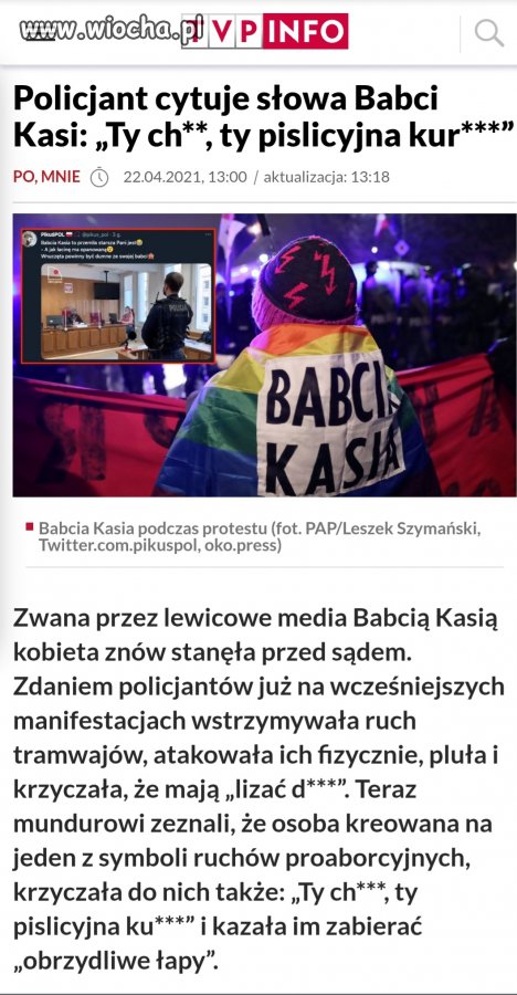 TVP broni brutalnych policjantów