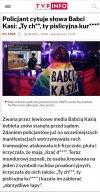 TVP broni brutalnych policjantów