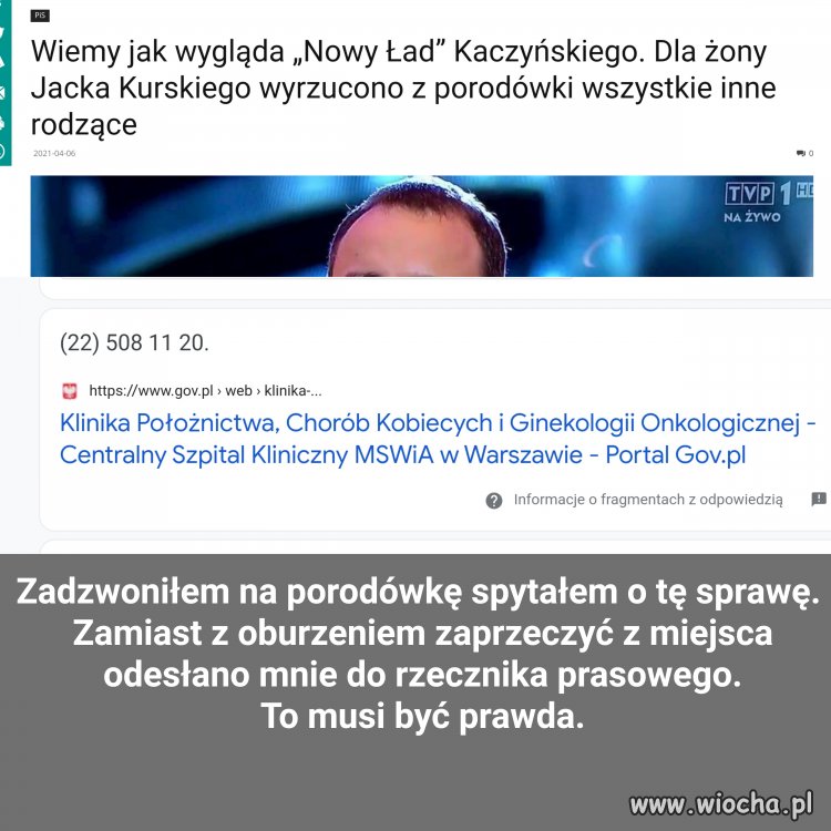 Witajcie w pisowskim nowym ładzie z opieką...