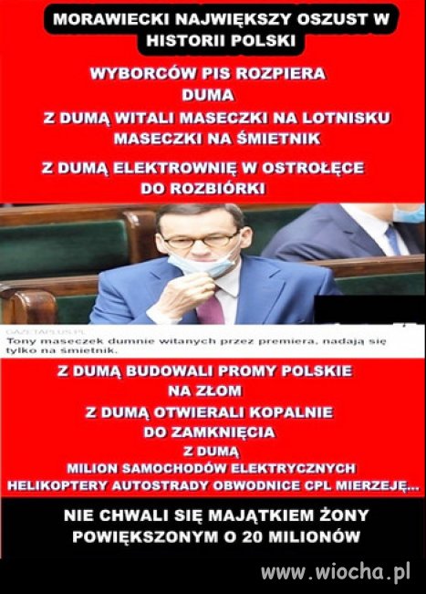 To były OBIECANKI CACANKI PiSu, Dobrych Zmian...