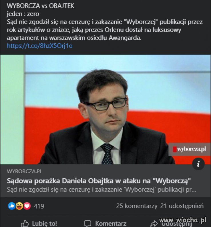 I tak Obajtek stał się osrajtkiem