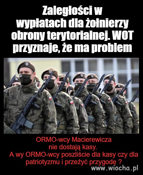 ORMO-wcy bez kasy 