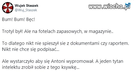 Wysłać na badania fotele z magazynu