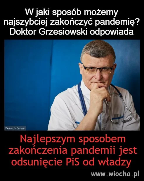 Doktor Grzesiowski solą w oku PiS 