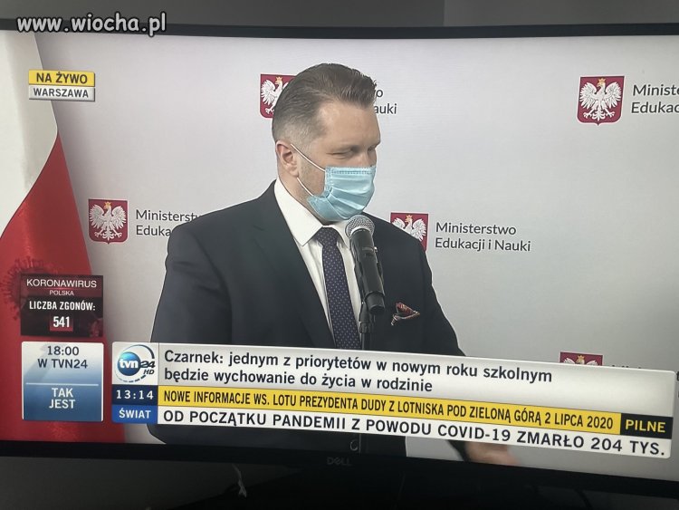Jest fanatykiem, tacy są zawsze groźni...