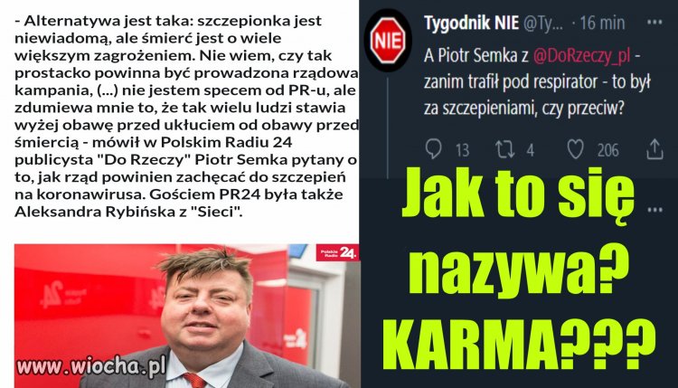 Jak to się nazywa? KARMA???