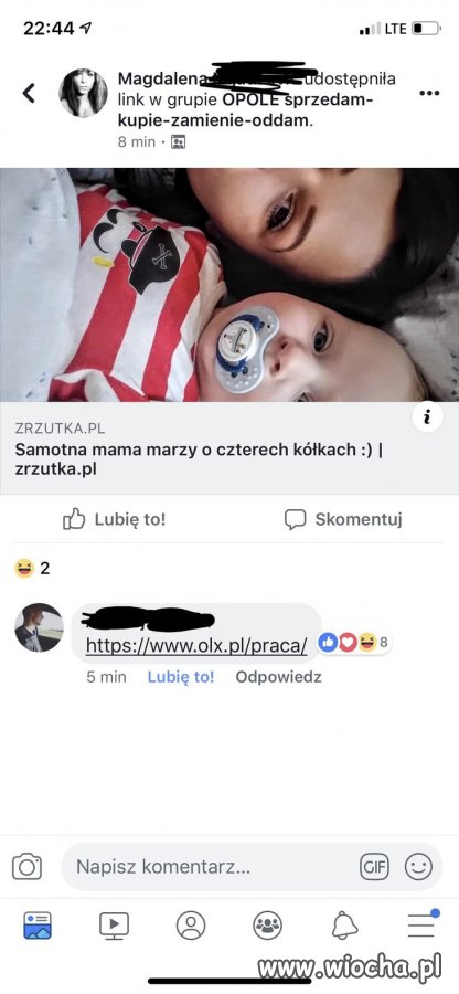 Samotna mama marzy