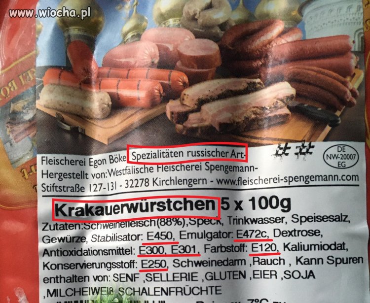 Kiełbasa krakowska 