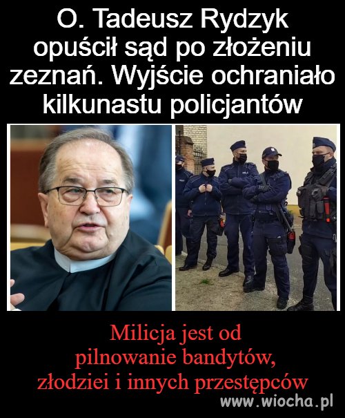 Tak panowie milicjanci 
