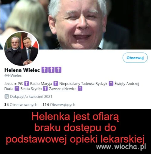 Ta też tabletek nie dostała 
