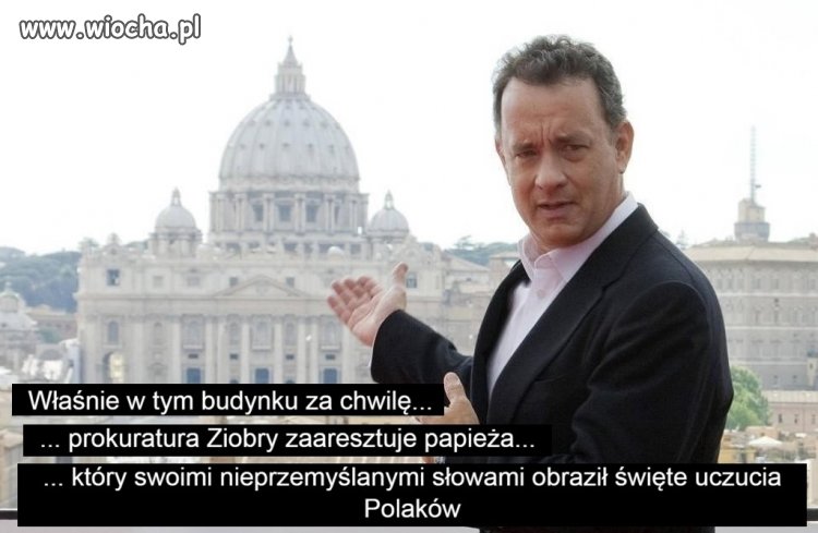 Ziobro aresztuje papieża 